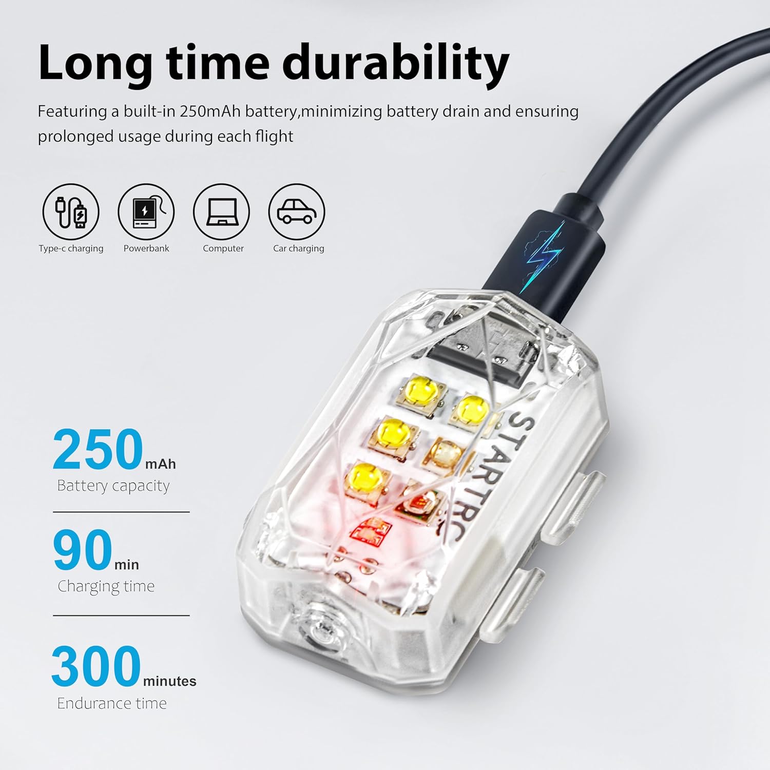 STARTRC Drone Strobe Light Ant - Drone Dji Rc Mini ulasan dan harga