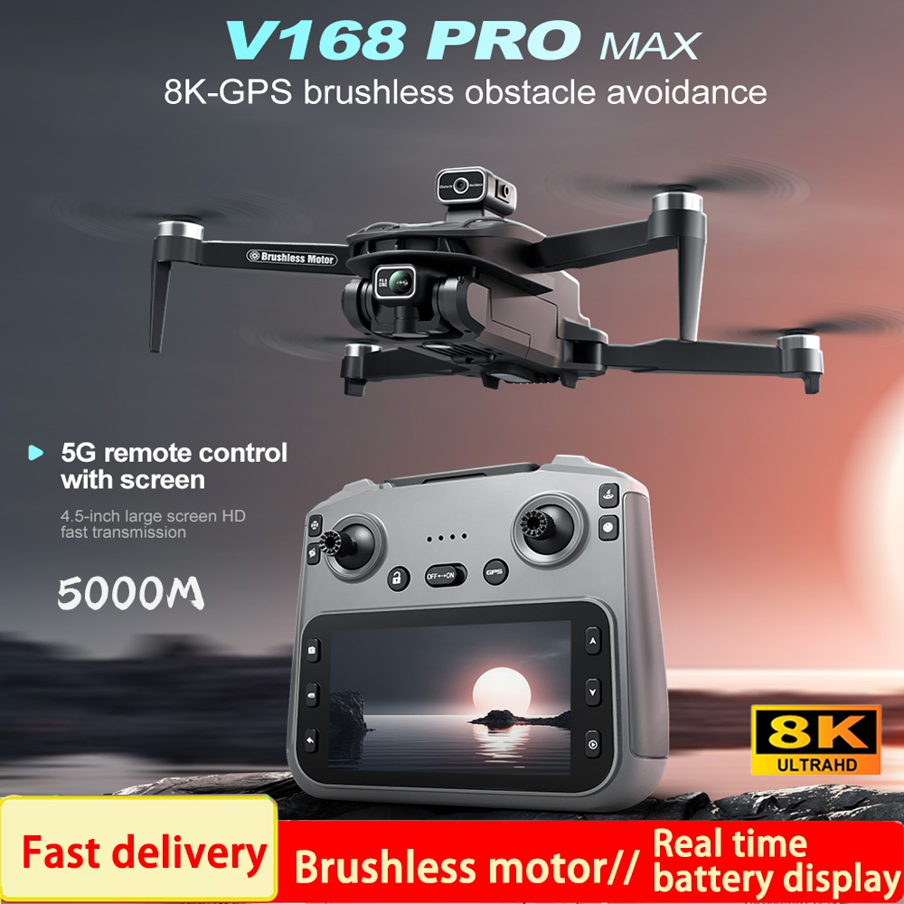 2025 V168 Pro MAX GPS Drone 8K - Jjrc Drone X12 ulasan dan harga