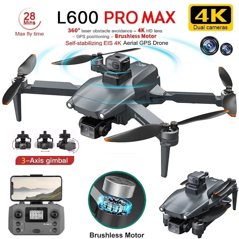 L600 PRO MAX GPS Drone Profess - Drone Ae Rc ulasan dan harga